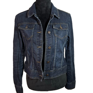 Limited Denim Jacket Blue Jean Women Size Medium